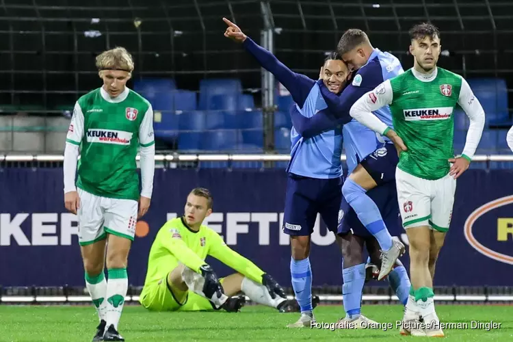 Jong FC Utrecht makkelijk langs hekkensluiter FC Dordrecht