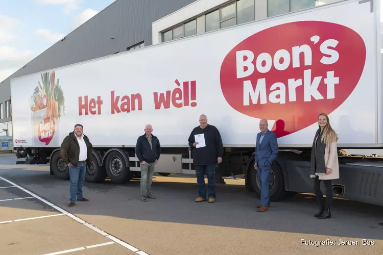 Boon Food Group ontvangt als eerste supermarktketen certificaat ‘Duurzaam op de weg’ van Profile