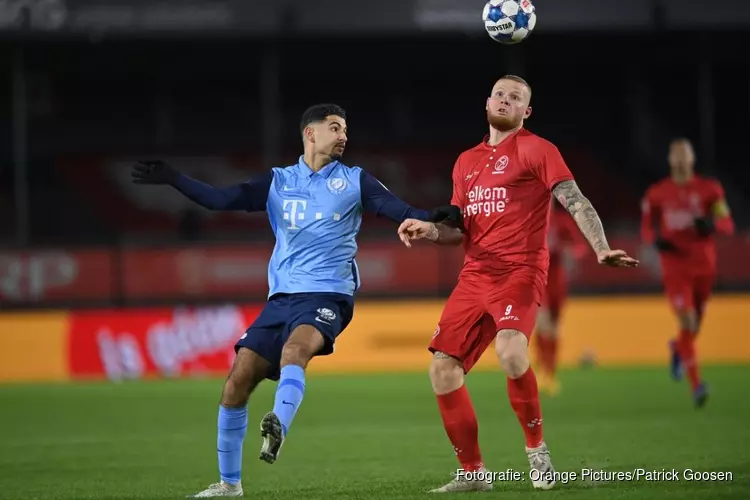 Sterk laatste half uur helpt Almere City FC langs Jong FC Utrecht