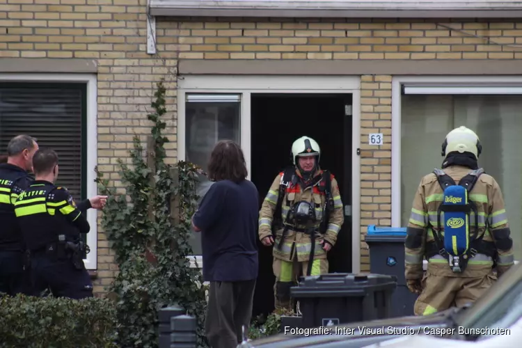 Brand in woning Eemnes