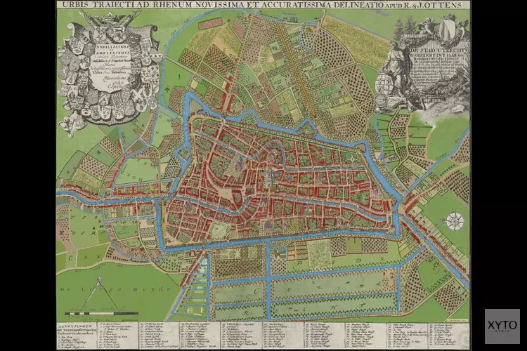 Utrecht in 1695 in full colour 2021