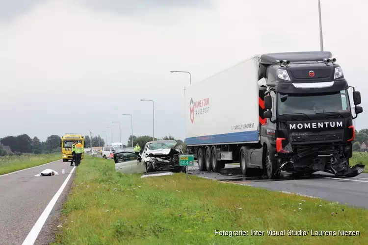 Dodelijke aanrijding op de N201 bij Mijdrecht