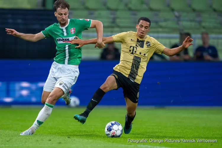 FC Dordrecht en Jong FC Utrecht delen de punten