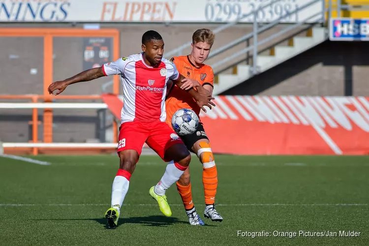 Jong FC Volendam maakt het spel, IJsselmeervogels pakt de punten