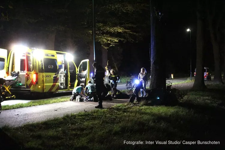 Voetganger aangereden op fietspad in Eemnes