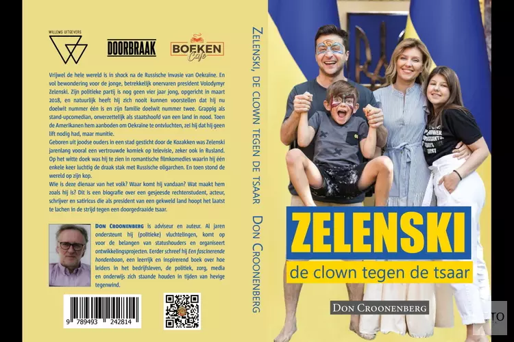 Begin april verkrijgbaar: ‘Zelensky, de clown tegen de tsaar’