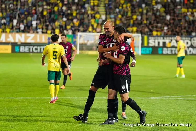 FC Utrecht pakt eerste zege tegen puntloos Fortuna Sittard in tumultueus duel