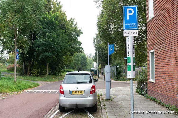 Aantal deelauto’s in Utrecht bijna verdubbeld