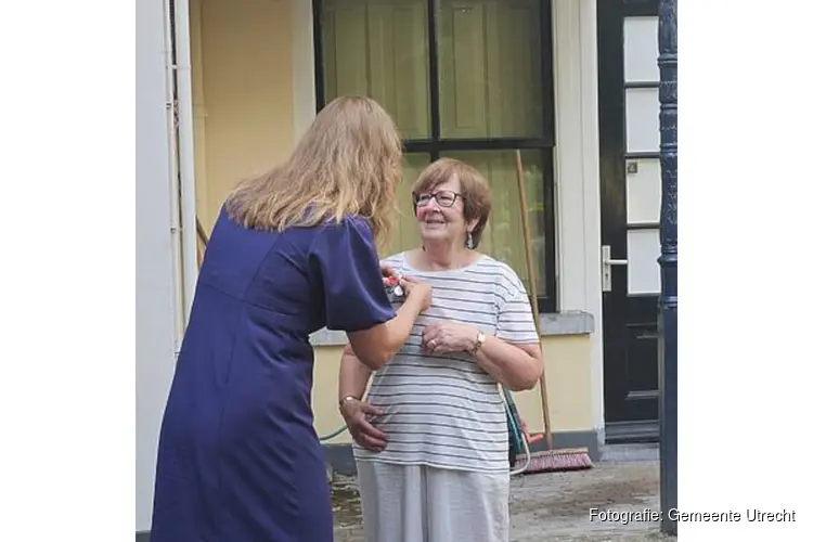 Stedelijke onderscheiding voor Leonore Saraber