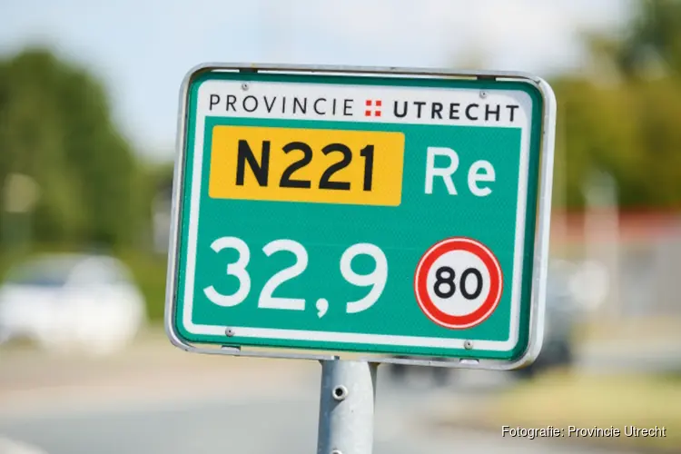 Wakkerendijk (N221) afgesloten door werkzaamheden