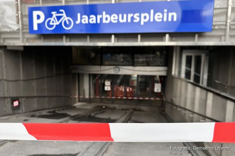 Fietsenstalling Jaarbeursplein tijdelijk open voor ophalen fietsen