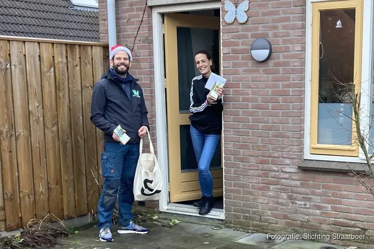 Een groene voortuin én persoonlijke Nieuwjaarsgroet voor huurders in Utrecht