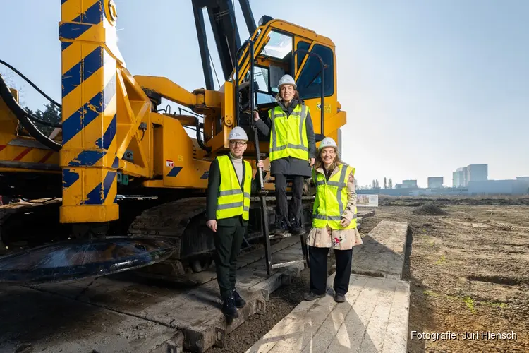 Bouw grootste autovrije stadswijk van Nederland van start